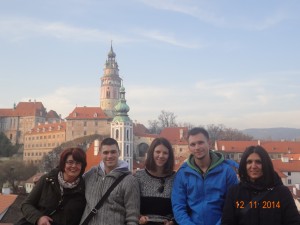 Na putu za Prag delegacija je posjetila grad Česky Krumlov